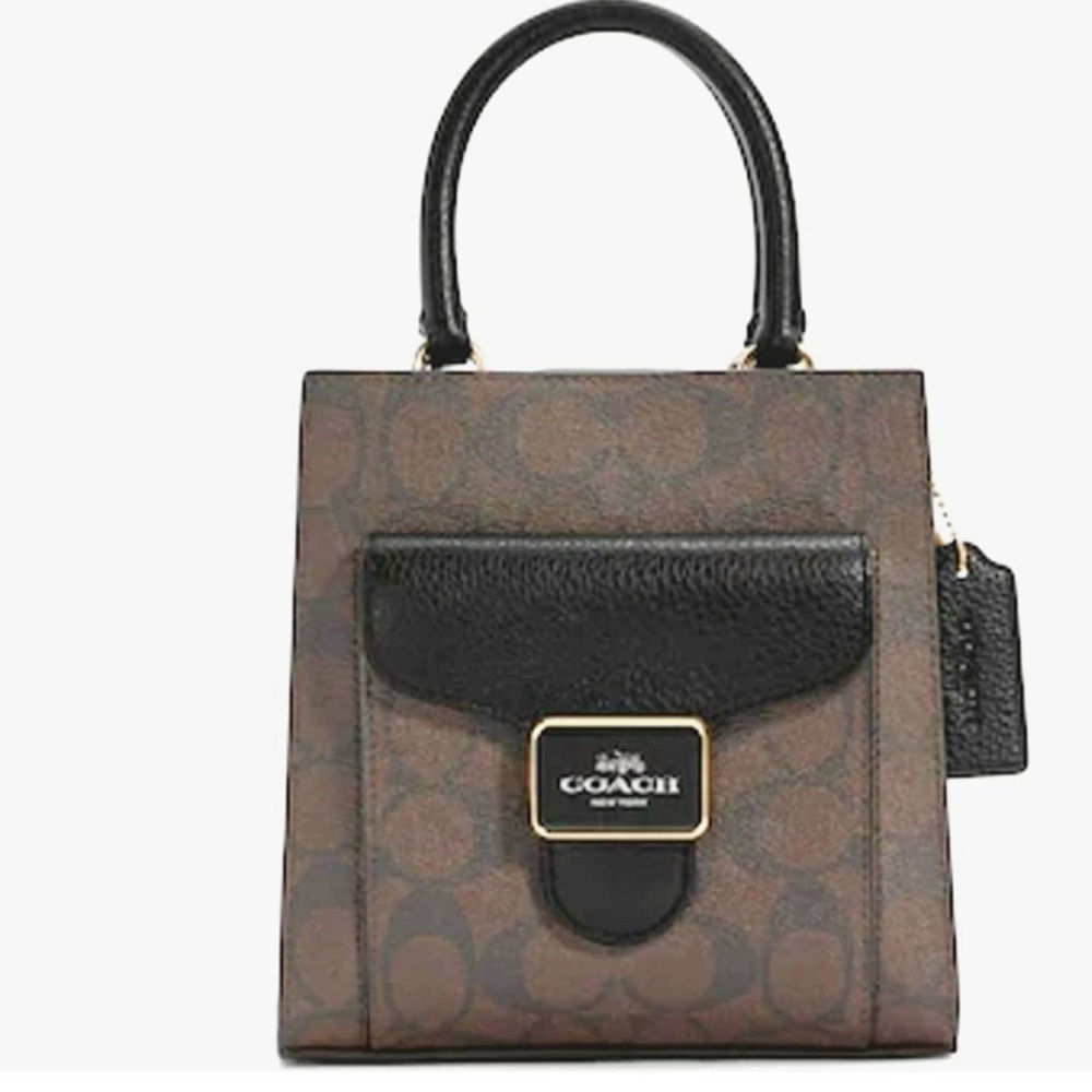 Coach Women's Mini Pepper Crossbody in Signature Canvas -